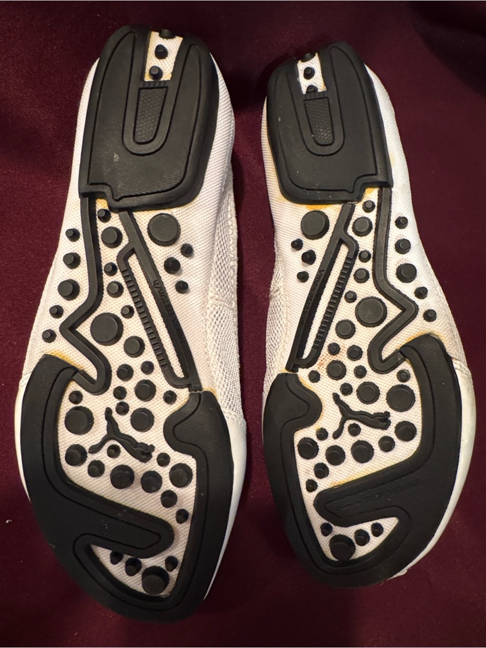 Y2K Puma Women’s White Slip-On Mesh & Patent Leather Ballet Flats - Size 7.5 - Picture 8 of 14